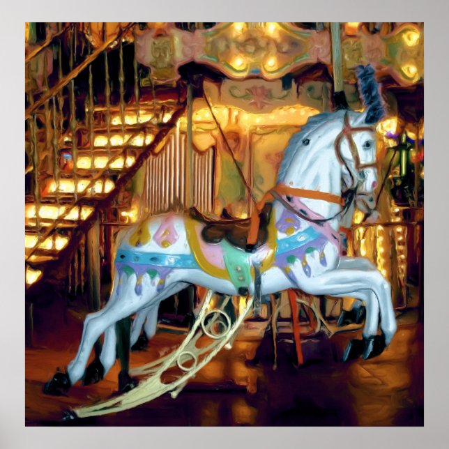 Affiches Carousel Horse (Devant)