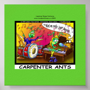 Affiches Carpenter Ants Drôle Cadeaux Canvas Imprimer