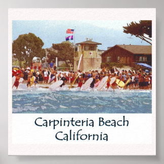 Affiches Carpinteria Beach