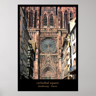Affiches carré de cathédrale