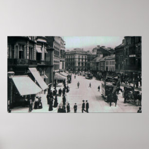 Affiches Carré de château, Belfast, vers 1902