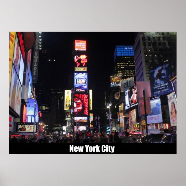 Affiches Carré du Times-New York (Devant)