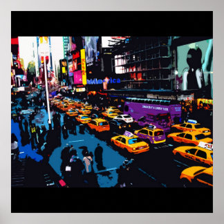 Affiches Carré du Times, NY