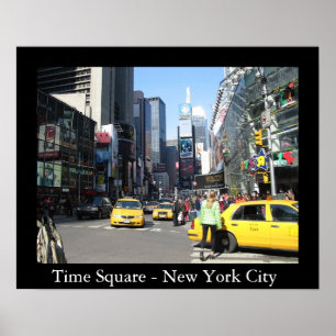 Affiches Carré horaire - New York