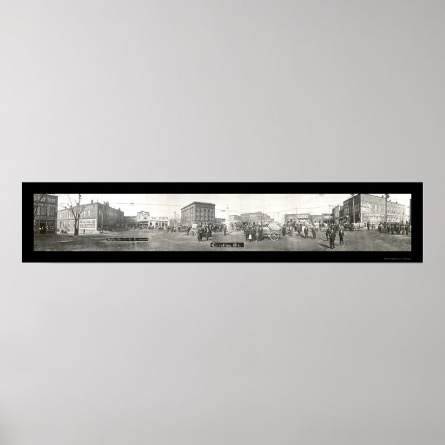 Affiches Carrollton, GA Photo 1912 (Devant)