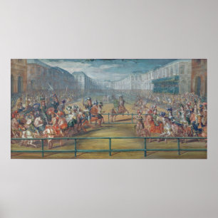 Affiches Carrousel d'Amazone en 1682