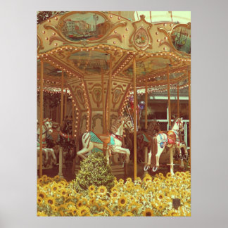 Affiches Carrousel vintage