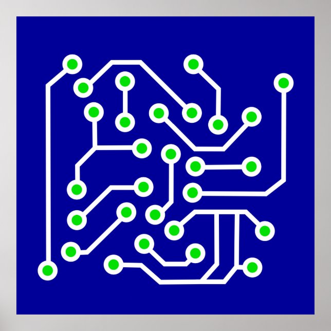 Affiches Carte à circuit imprimé (Devant)