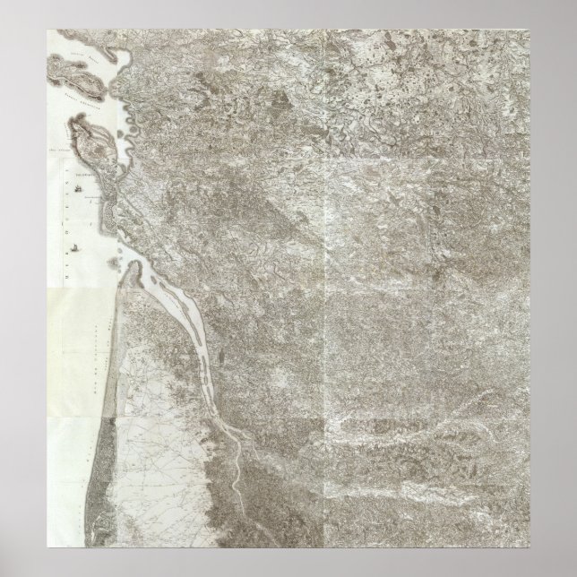 Affiches Carte composite de France 3 (Devant)