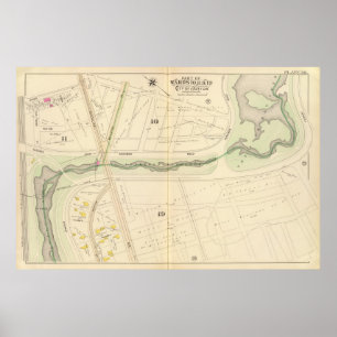 Affiches Carte de Boston 2