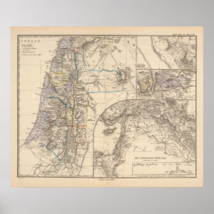 Affiches Carte de Canaan