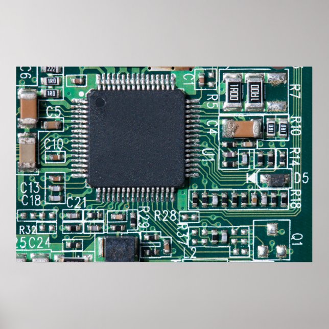 Affiches Carte de circuit (Devant)