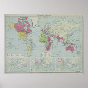 Affiches Carte du monde 2