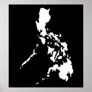Affiches Carte philippine