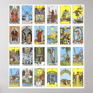 Affiches Carte Tarot