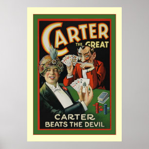 Affiches Carter le grand magicien de cru de ~