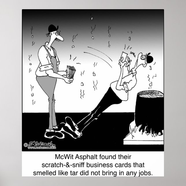 Affiches Cartes de visite Scratch- & Sniff (Devant)