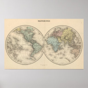 Affiches Cartes du monde