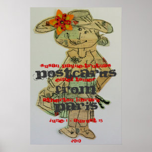 Affiches Cartes postales de Paris