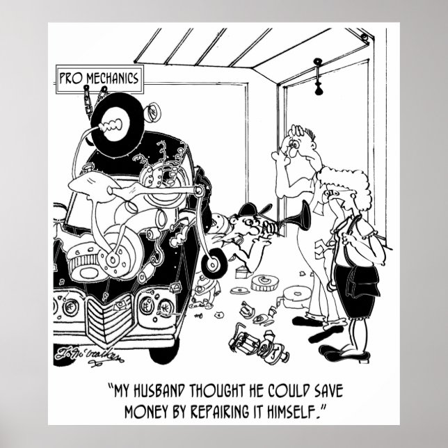 Affiches Cartoon automatique 9204 (Devant)