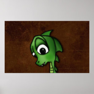 Affiches Cartoon Dragon