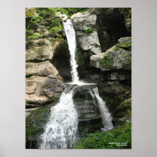 Affiches Cascade aux automnes de Kent, le Connecticut -