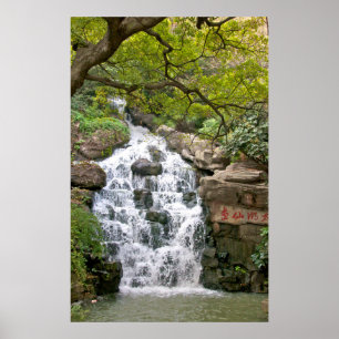 Affiches Cascade chinoise