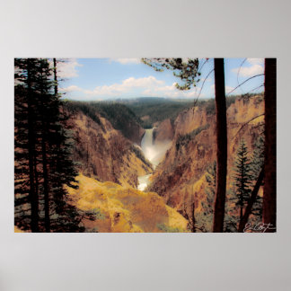 Affiches Cascade de Yellowstone