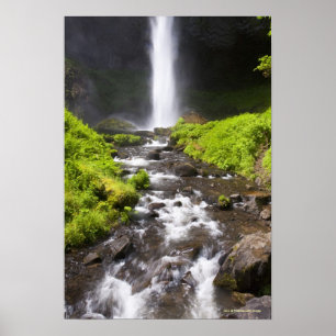 Affiches Cascade floue et rivière