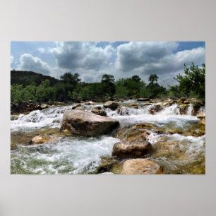 Affiches Cascades de la ceinture de verdure de Barton Creek