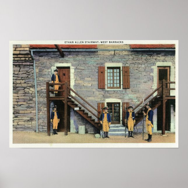 Affiches Casernes Ouest, Scène Ethan Allen (Devant)