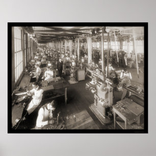 Affiches Cash Register Company Photo 1904