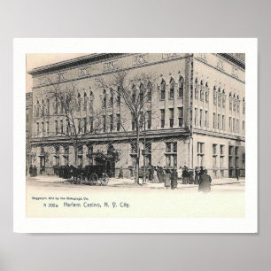 Affiches Casino de Harlem, New York City, cru