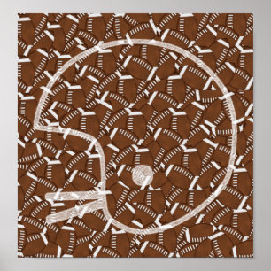 Affiches Casque de football