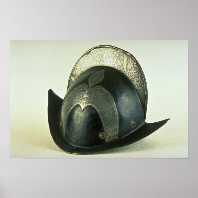 Affiches Casque du XVIIIe siècle, Malbork, Pologne (Devant)