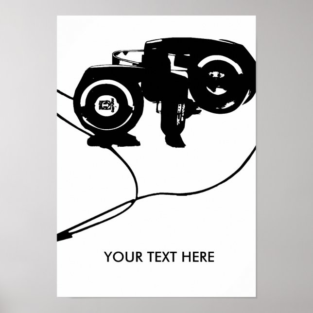 Affiches Casques audio (Devant)