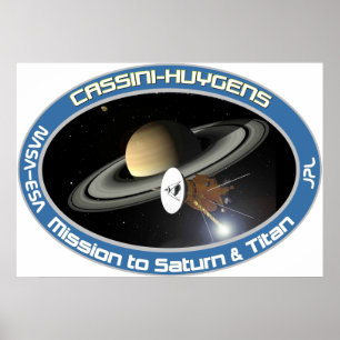 AFFICHES CASSINI - HUYGENS