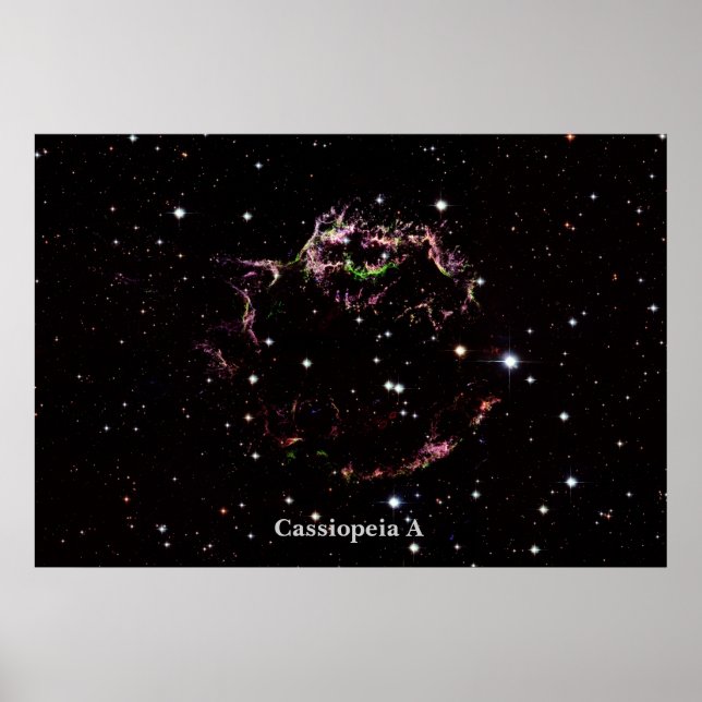 Affiches Cassiopeia A (Devant)