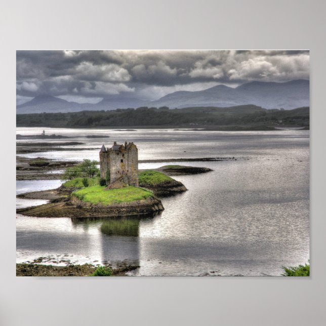 Affiches Castle Stalker Appin Argyll Écosse (Devant)
