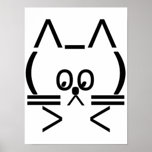 Affiches Cat ASCII