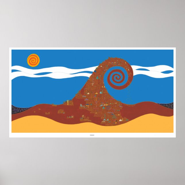 Affiches Cataclysme - Imprimer (Devant)