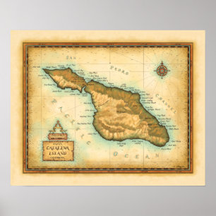 Affiches Catalina Island Californie