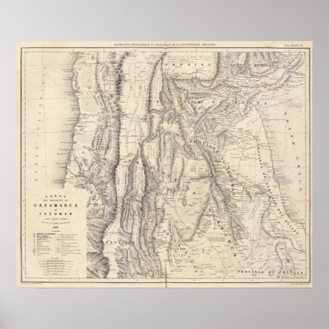 Affiches Catamarca à Tucuman (Devant)