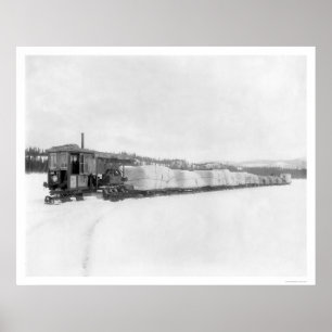 Affiches Caterpillar Yukon Freight 1924