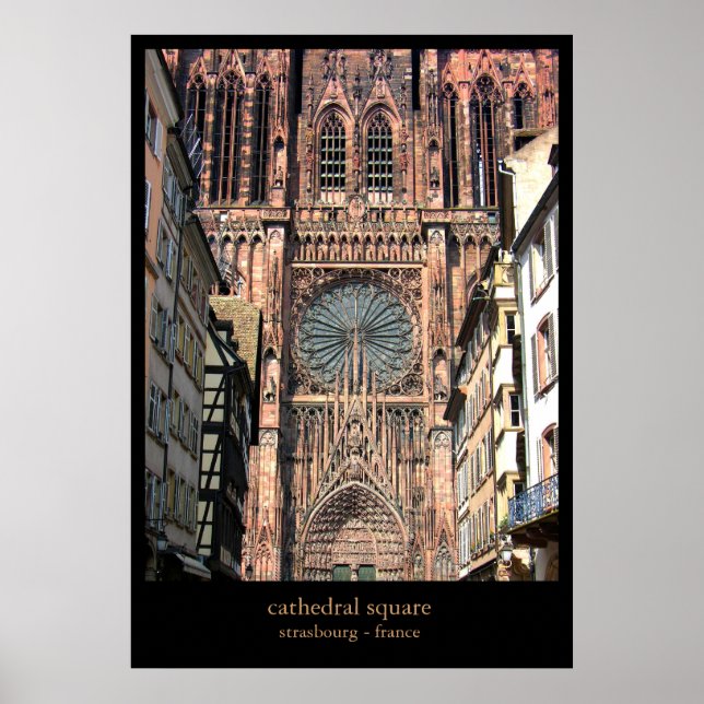 Affiches cathédrale carré (Devant)