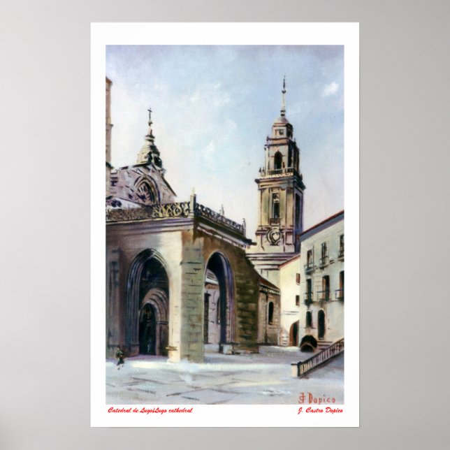 Affiches Cathédrale de Lugo/Lugo (Devant)