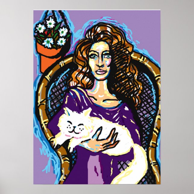 Affiches catlady (Devant)