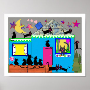 Affiches CATS CRAWLING Partout