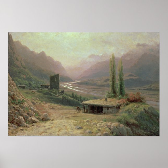 Affiches Caucasian Canyon, 1893 (Devant)