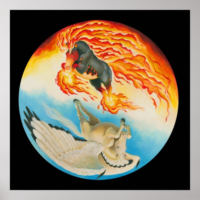 Affiches Cauchemar et Mesa Pegasus Yin Yang (Devant)